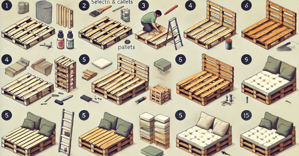 DIY pallesofa